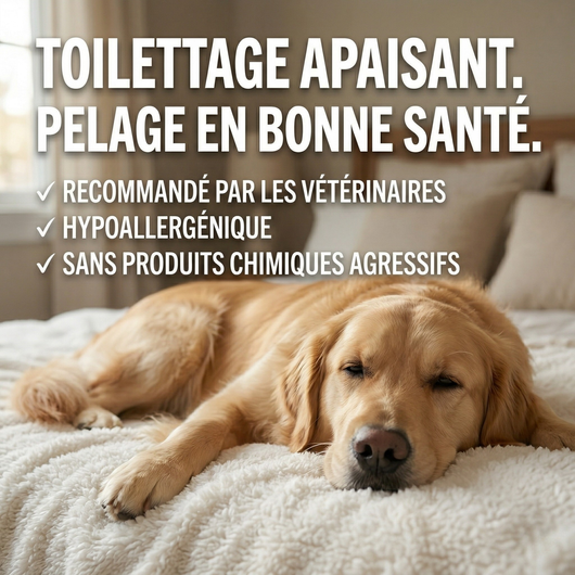 Animalova Brosse zen — Toilettage vapeur sans stress